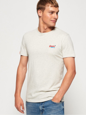 Orange Label Embroidery T-shirt