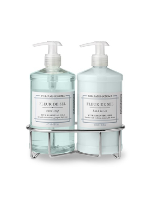 Williams Sonoma Fleur De Sel Soap & Lotion, Classic 3-piece Set