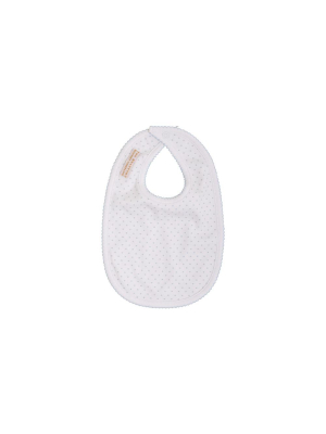 Burp Me Bib - Buckhead Blue Micro Dot