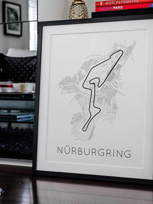 Formula 1 Titan Of Tracks - Nürburgring Raceway Poster