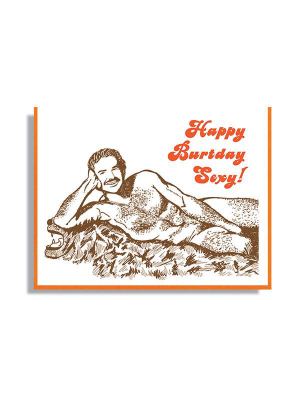 Rip Burt Reynolds Birthday Card