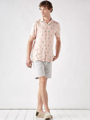 Vacation Shirt In Cactus Evening Sand