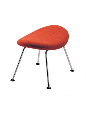 Pierre Paulin Orange Slice Footstool By Artifort