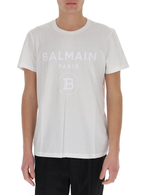 Balmain Logo Printed T-shirt