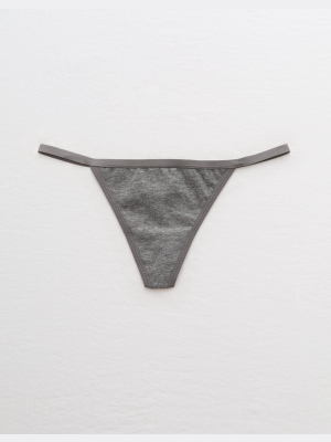 Aerie Cotton String Thong Underwear