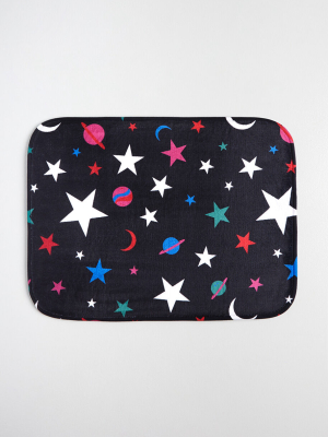 Mystical Meteor Showers Bath Mat