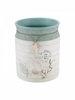 Farmhouse Shell Wastebasket