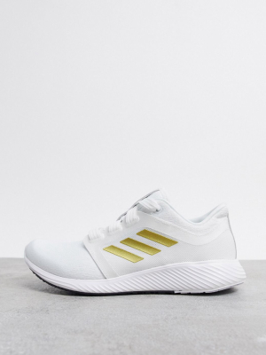 Adidas Running Edge Luxe Sneakers In White