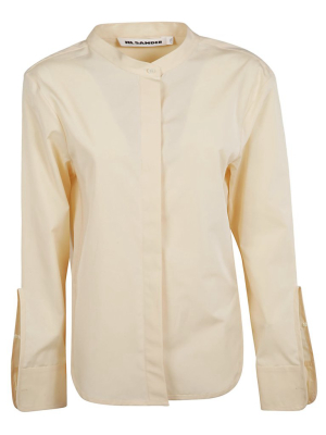 Jil Sander Collarless Shirt