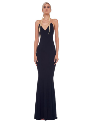 Racer Fishtail Gown