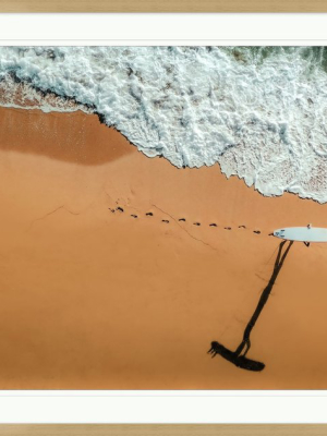 Sand And Surf Shadows