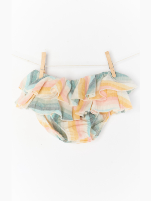 Baby Bloomers ~ Sunset Stripe