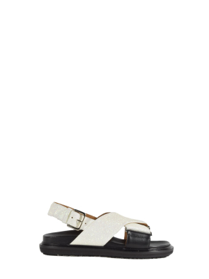 Marni Crossover Strap Sandals