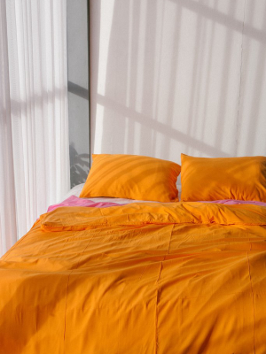 Tangerine Fitted Sheet