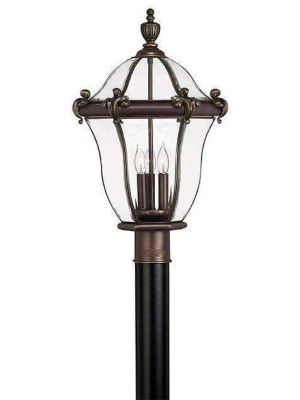 Outdoor San Clemente Post Lantern