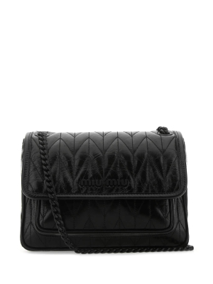 Miu Miu Matelassé Quilted Shoulder Bag