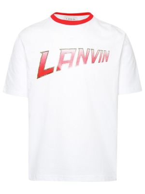 Lanvin Logo Printed T-shirt