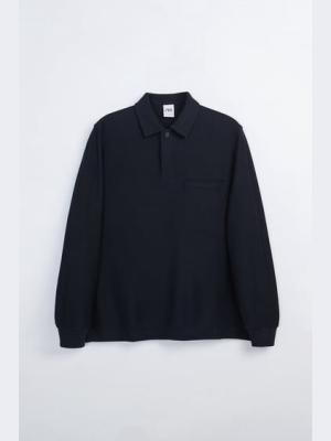 Bias Cut Polo Shirt