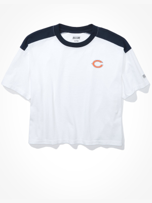 Tailgate Women's Chicago Bears Boxy Cropped Tee