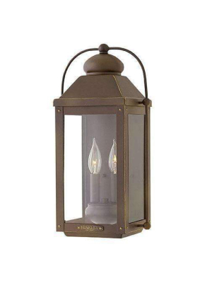 Outdoor Anchorage Wall Sconce