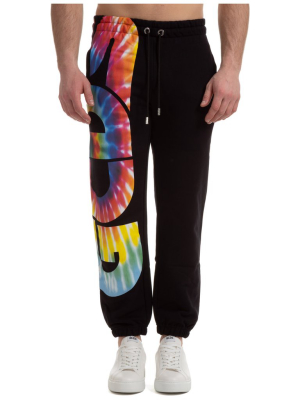 Gcds Macro Logo Print Trousers