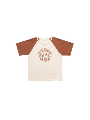 Rylee + Cru Raglan Tee - Sunshine On My Mind