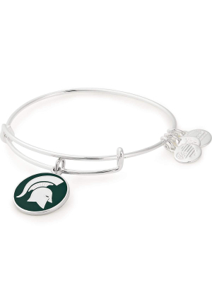 Michigan State University Logo Charm Bangle