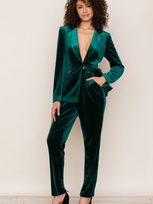 City Slicker Velvet Pants