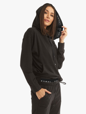 Spry Hoodie - Black/black