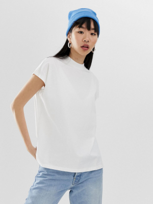 Weekday Prime T-shirt In White