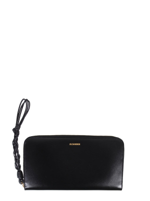 Jil Sander Zip Around Continental Wallet