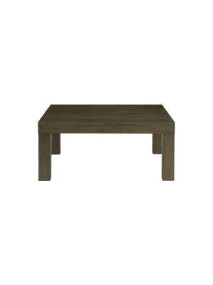 Jasper Square Coffee Table Dark Brown - Picket House Furnishings