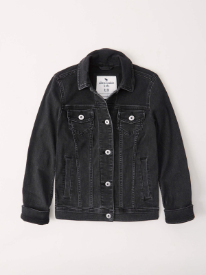 Stretch Denim Jacket