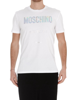 Moschino Logo Printed T-shirt