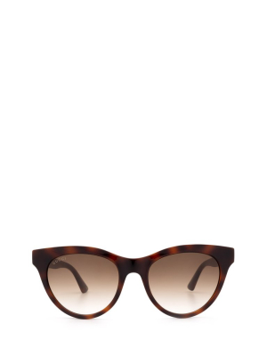 Gucci Eyewear Cat-eye Frame Sunglasses