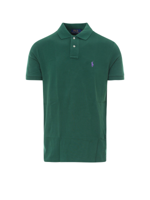 Polo Ralph Lauren Logo Embroidered Polo Shirt