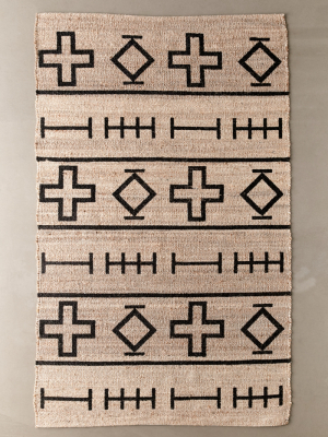 Keegan Printed Jute Rug