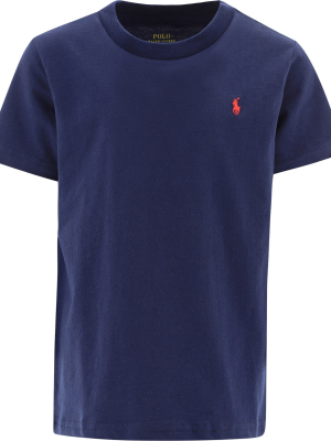 Ralph Lauren Kids Logo Embroidered T-shirt