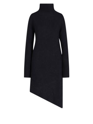 Jil Sander Roll-neck Asymmetric Jumper