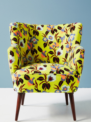 Anthropologie X Delpozo Petite Accent Chair