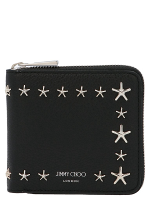 Jimmy Choo Lawrence Star Embellished Wallet