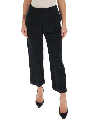 Barena Elasticated Waist Straight Leg Pants