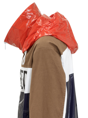 Dsquared2 Logo Printed Zipped Windbreaker