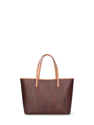 Etro Paisley Print Tote Bag