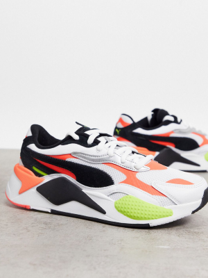 Puma Rs-x3 Sneakers In White And Multi