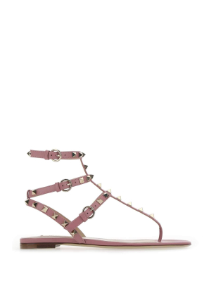 Valentino Garavani Rockstud Flat Sandals