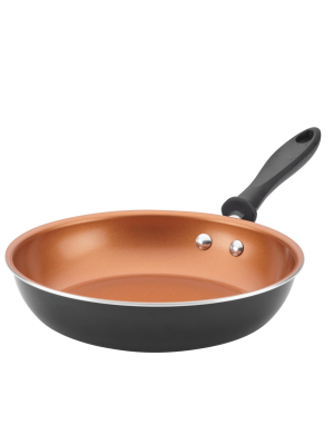 Farberware Reliance Pro 10" Copper Ceramic Nonstick Skillet Black