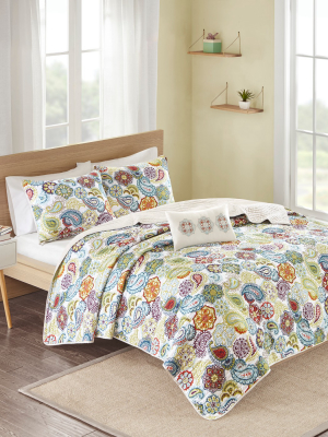 Tula Quilted Coverlet Set