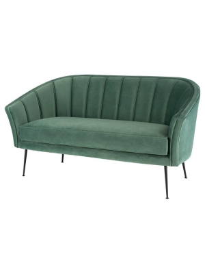 Nuevo Aria Double Seat Sofa - Moss