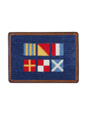 Got Rum Needlepoint Card Wallet